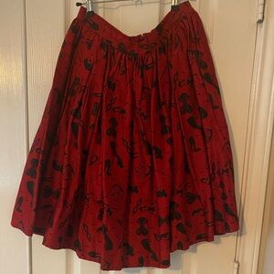 Deadly dames fetish skirt